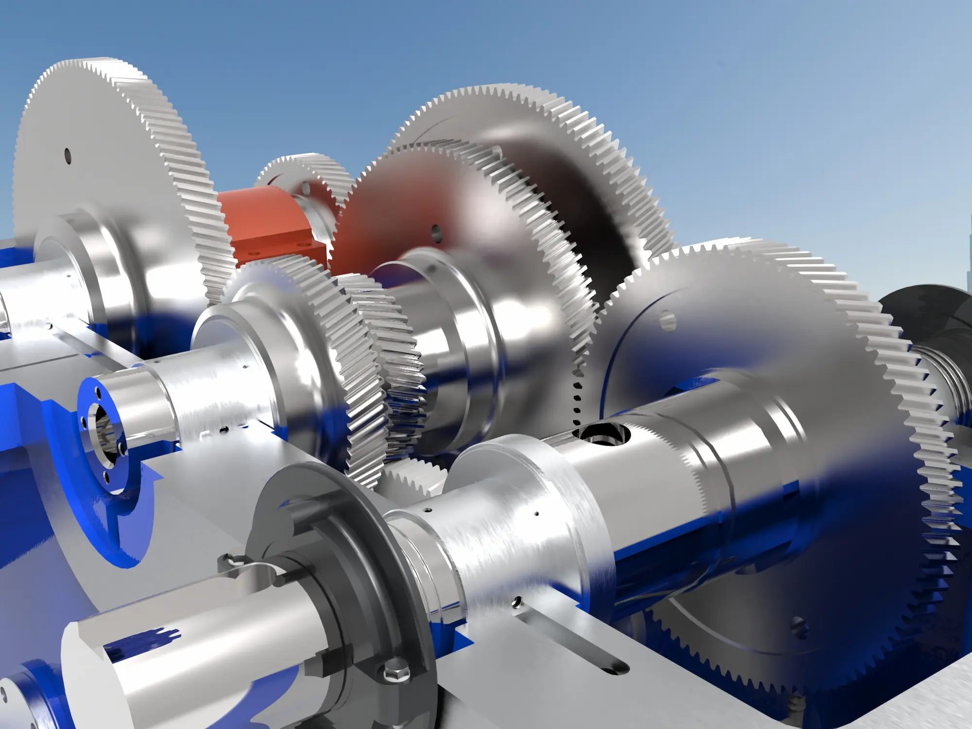 ترس عالی السرعة (high-speed)